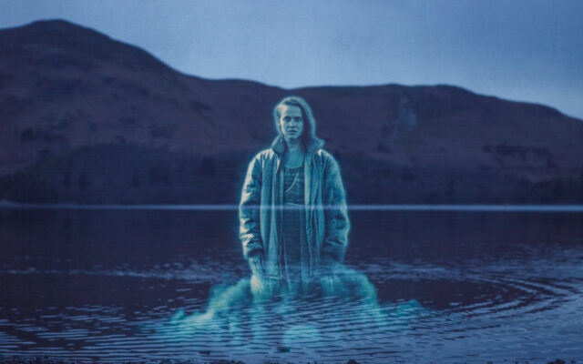 Ghostly apparition appears in the Lake District, to mark the launch of supernatural crime thriller The Rising, on Sky Max and NOW from 22nd April